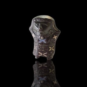 Bronzen Inca-God, vervaardigd door Modest, Morato Ojer (1909-1993)