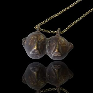 Boeddhistische Birmaanse Naga hanger, ca. 1920