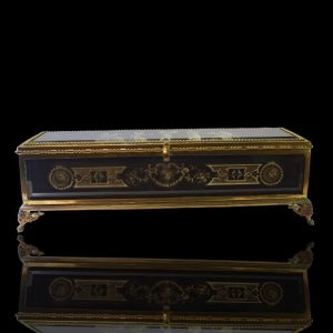 Antieke juwelenkist in Napoleon III-stijl, ca. 1860