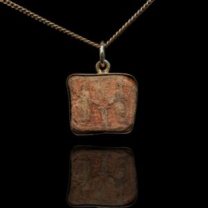 Oost-Romeinse Rijk, zgn. tessera (theaterpenning)